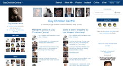 Desktop Screenshot of gaychristiancentral.com